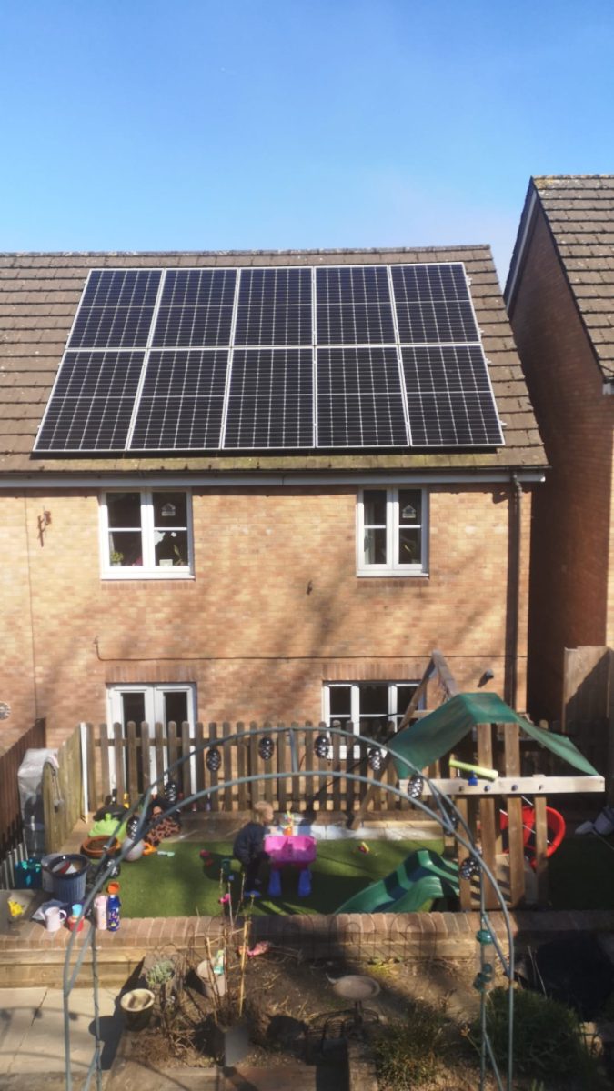 Solar Panel Installation in Caerphilly